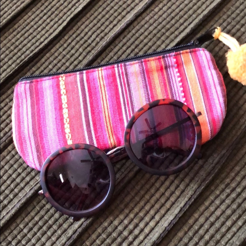 Sunny sunglasses and fabric print case